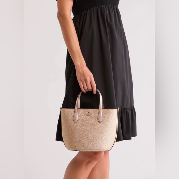 kate spade Handbags - NWT Kate Spade ♠️ Gold Satchel & Crossbody